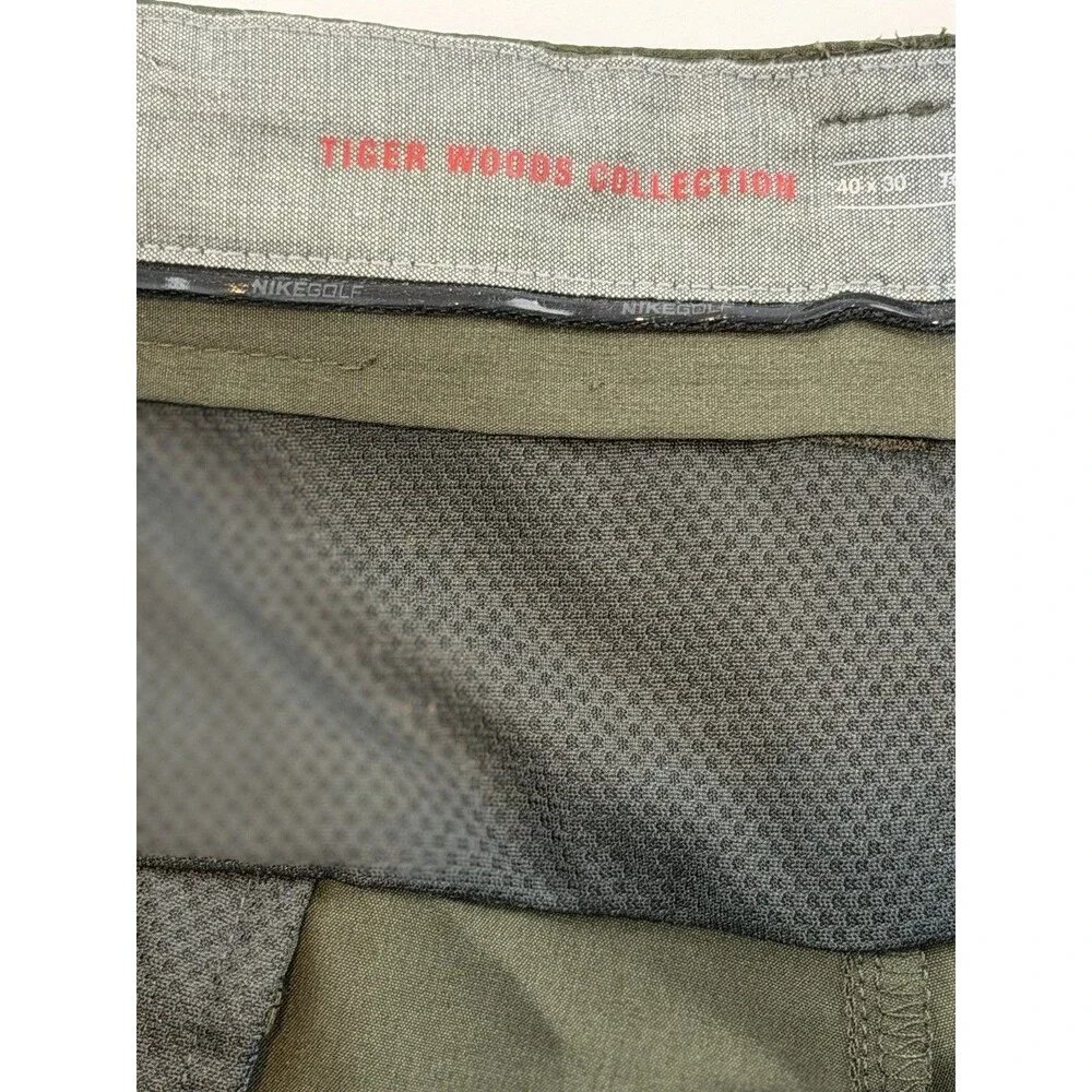 Nike Golf Dri-FIT Performance Pants Olive Green Stretch Pants 40x30